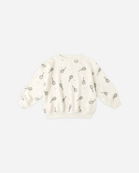 Rylee + Cru Relaxed Sweatshirt And Jogger Set in tennis - item - alternate view