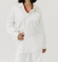 R13 - Drop Neck Oxford Shirt