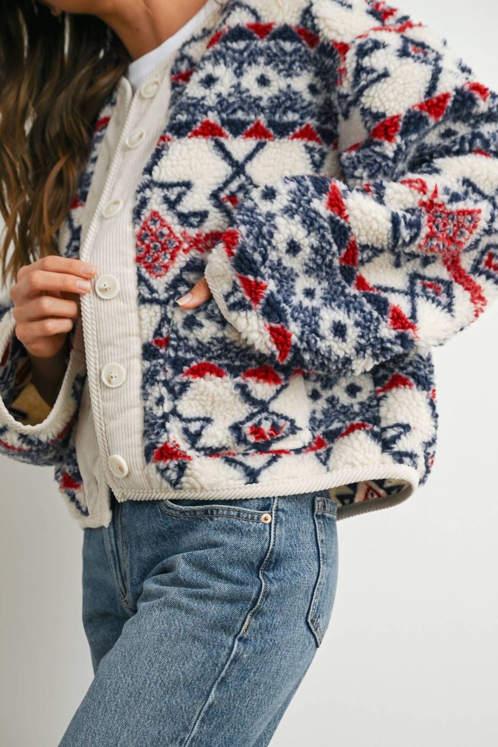 Buttermelon - Cora Fleece Long Sleeve Jacket