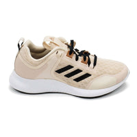 adidas Women's Edgebounce 1.5 Running Shoes in linen black - women's shoe - detail view