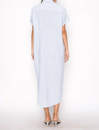 Meet Me In Santorini - Gauze Stripe Dress