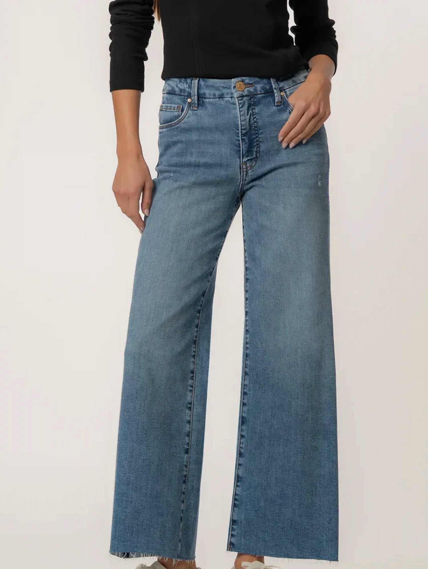Kut From The Kloth - Meg High Rise Wide Leg Jeans