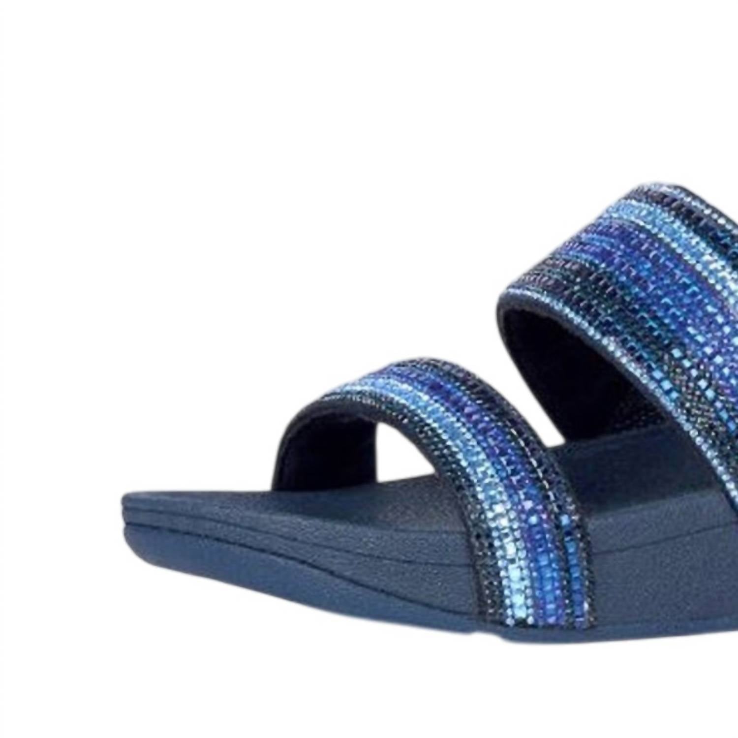 Fitflop - Women's Rosa Crystal Mosaic Slides