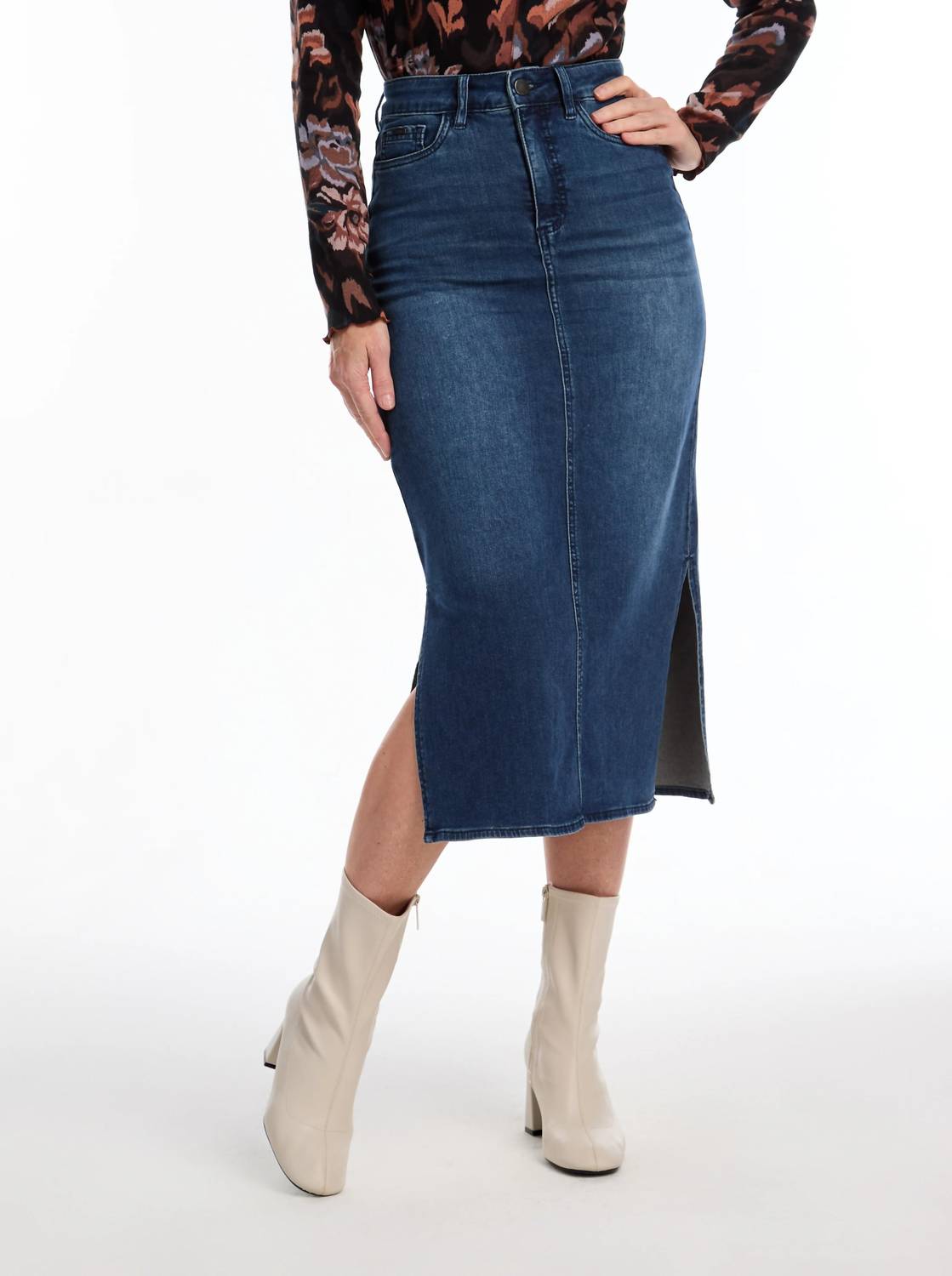 Fdj - Column Midi Skirt