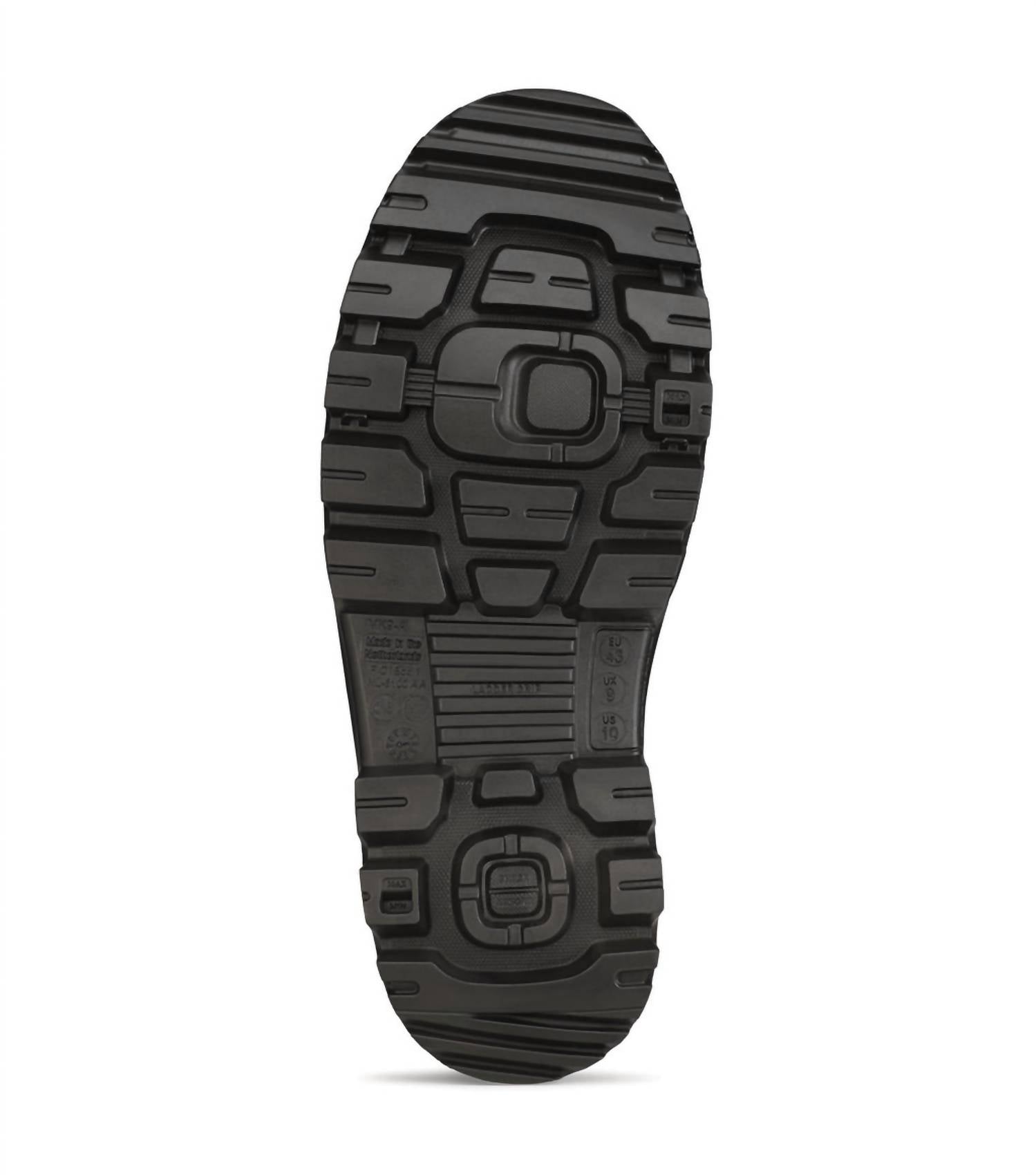 Dunlop Men's Steel Toe Rubber Safety Work Boots in charcoal - men's shoe - view 6