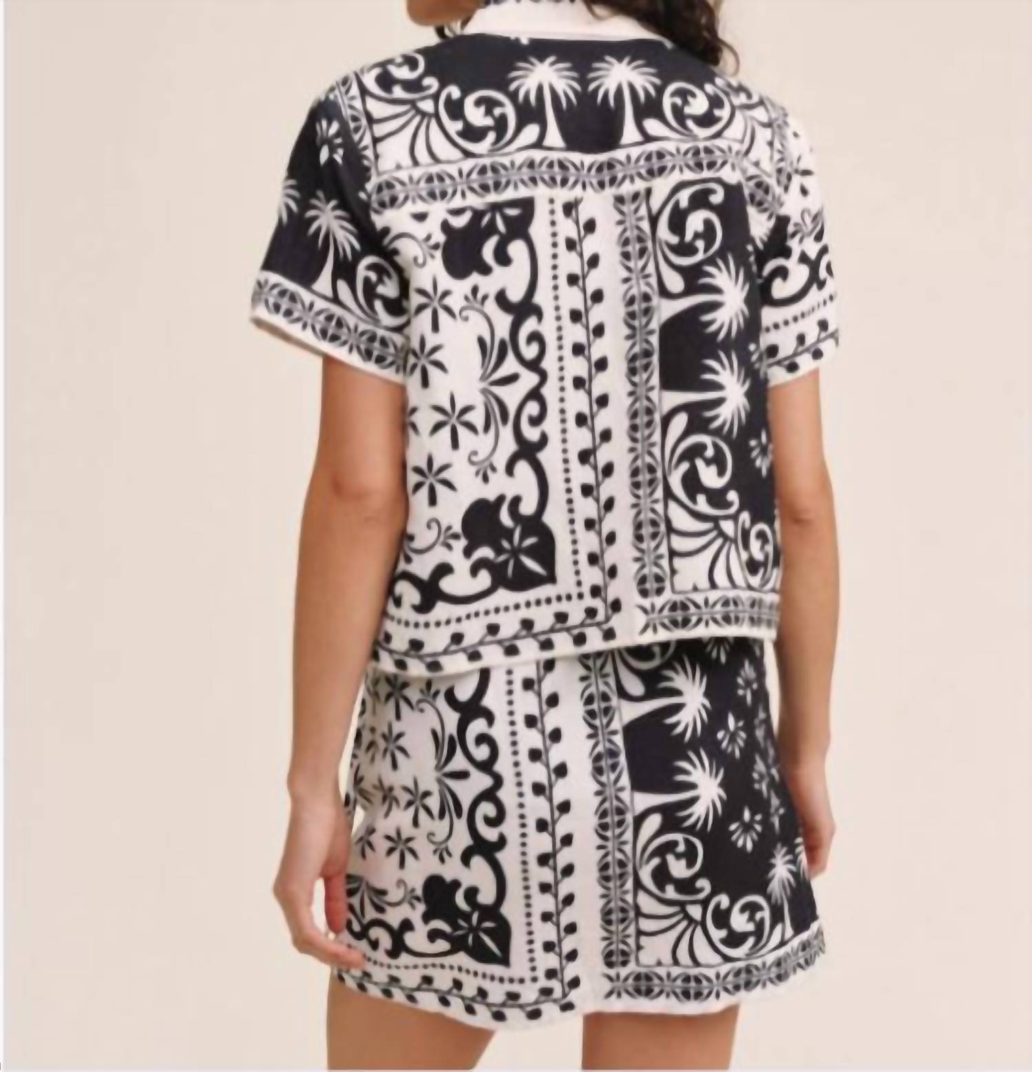 Bella Dahl - Short Sleeve Camp Shirt
