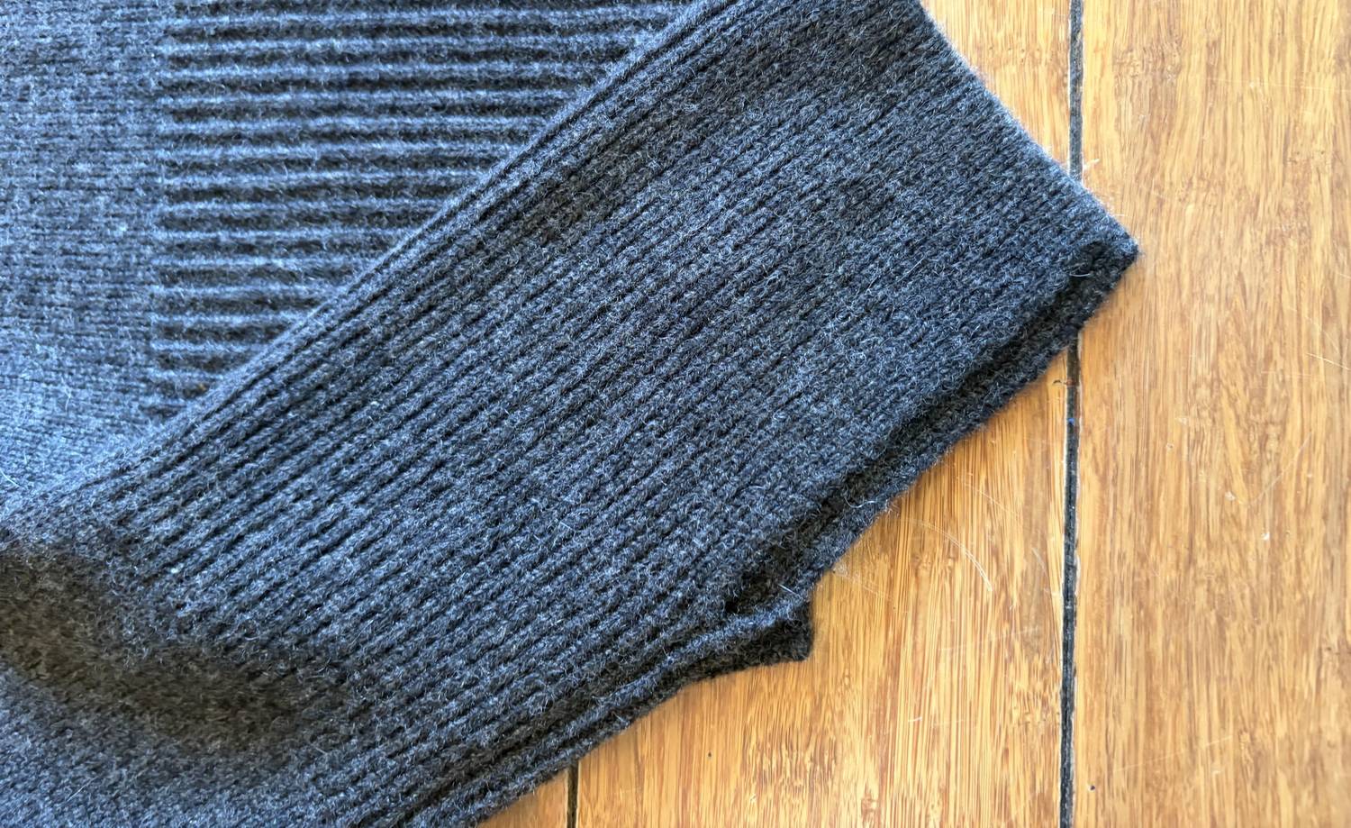 Autumn Cashmere Women's Boxy Crew Sweater with Slits in pepper - women's sweater - view 4