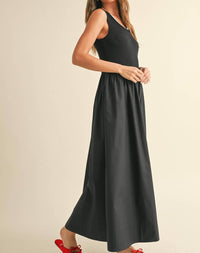 Miou Muse - Trim Maxi Dress