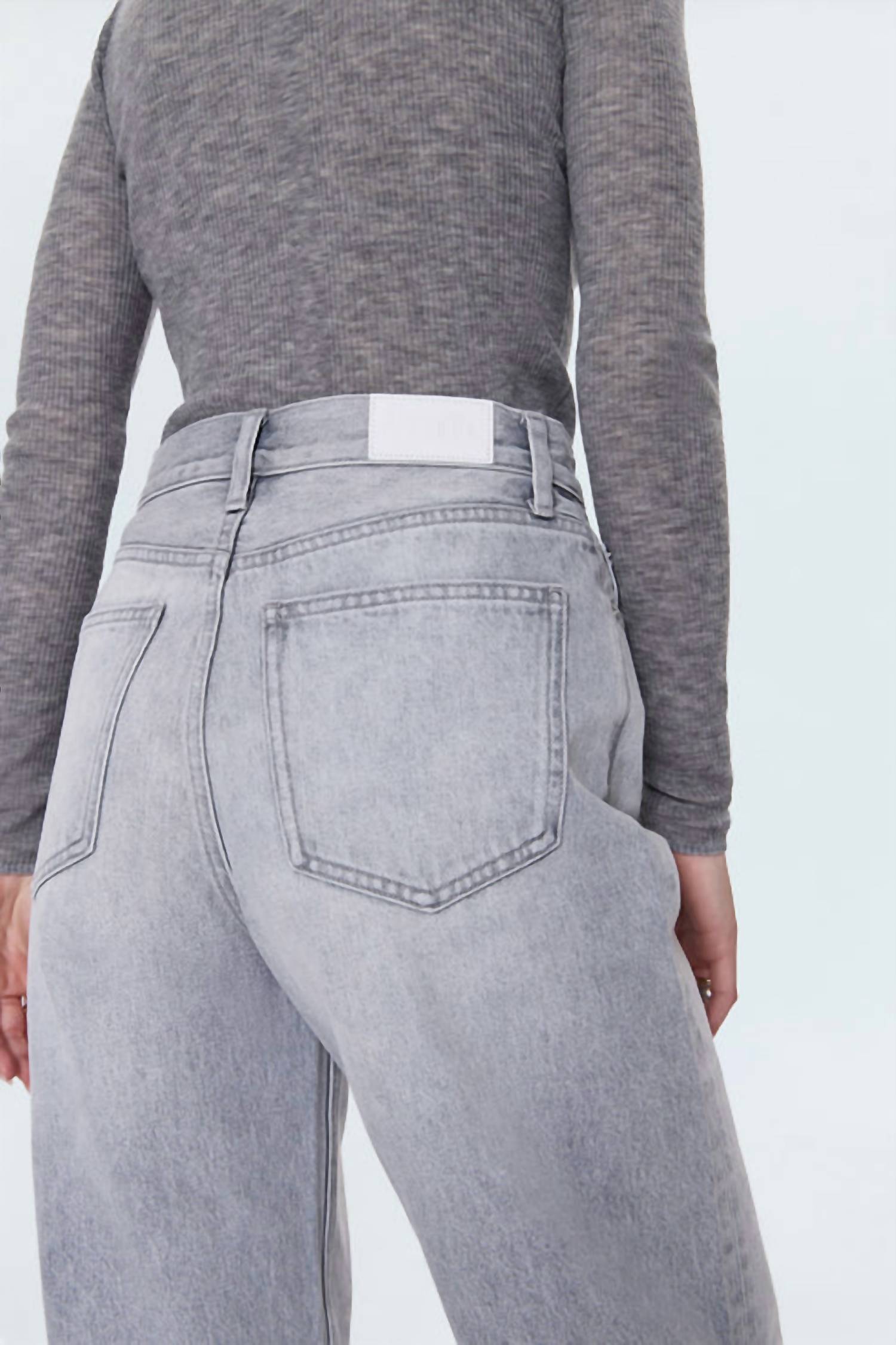 Pistola - Wes High Rise Barrel Leg Jean