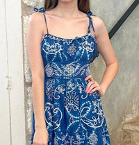 Sea - Liat Embroidered Sleeveless A-line Midi Dress