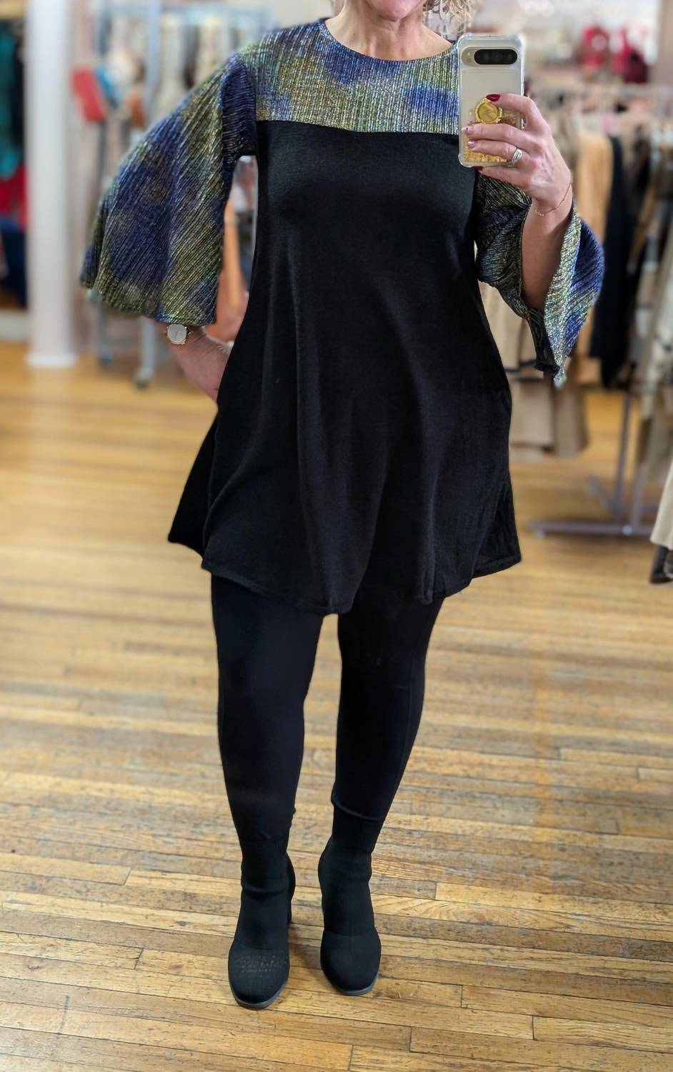 Emerald Collection - Shimmer Bell Dress