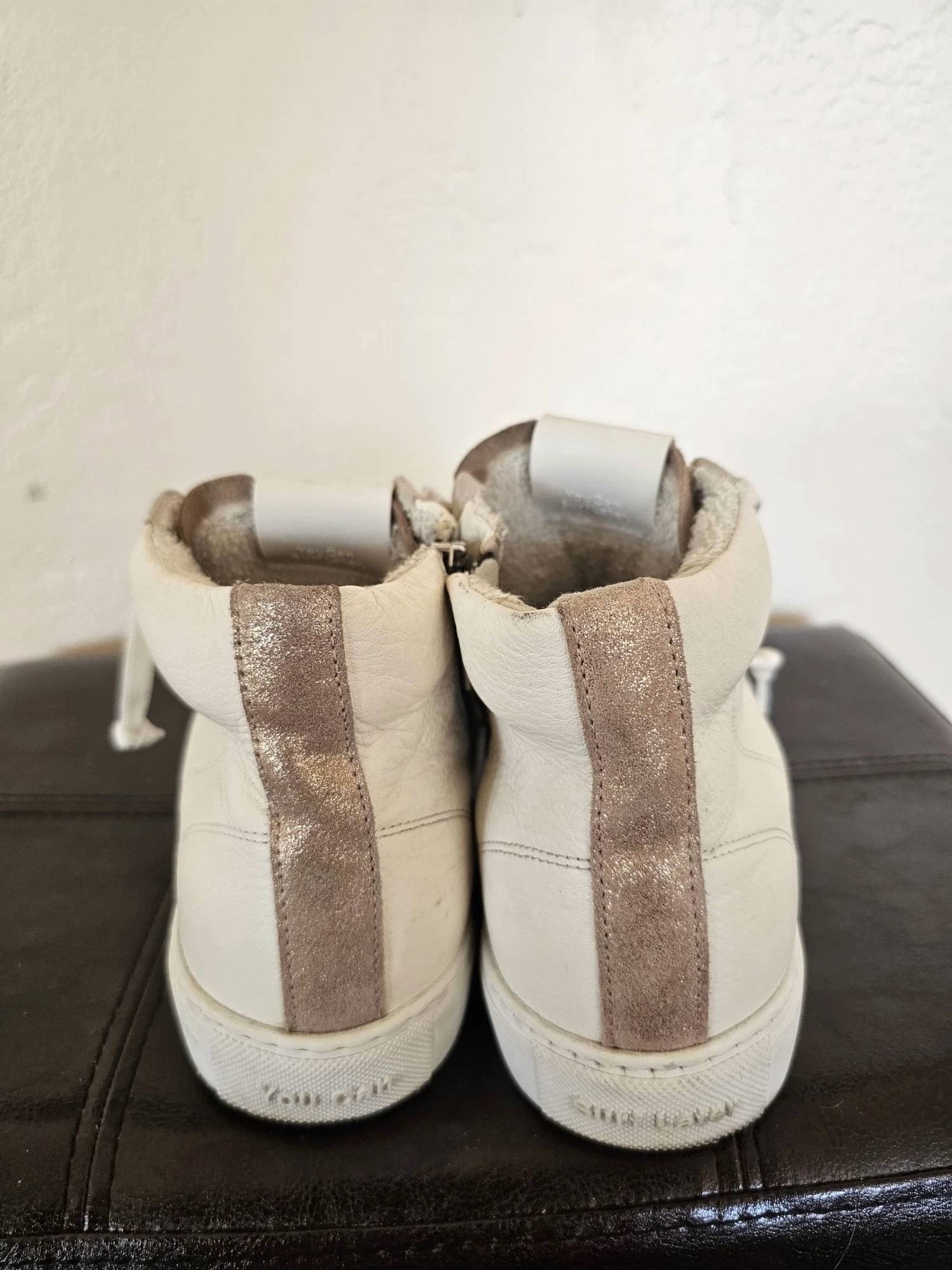 P448 Women's Skate High-top Sneaker in dune - women's sneaker - view 5