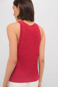 Greylin - Jhayna Knit Crochet Halter Top