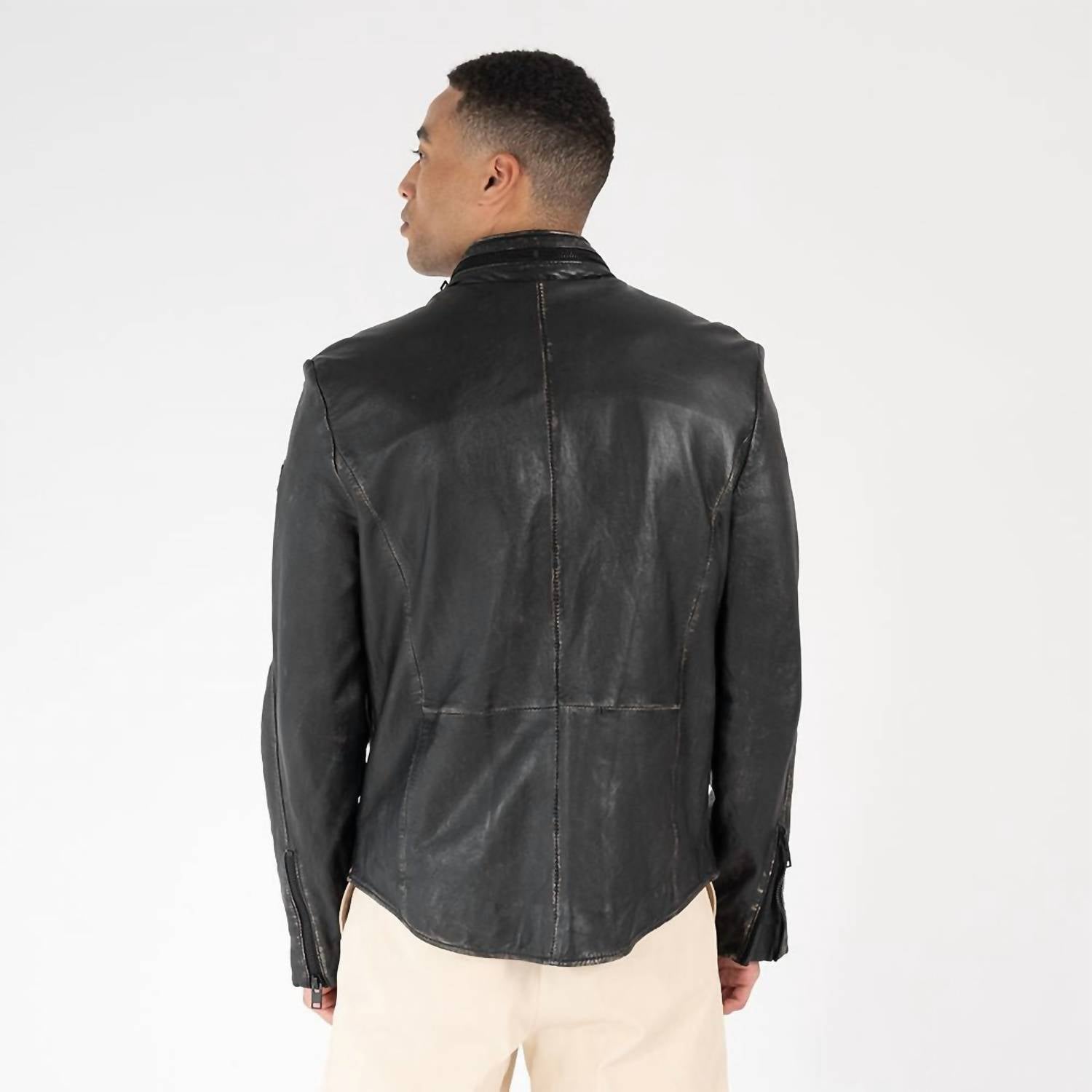 Mauritius - Cove 3 Rf Leather Jacket