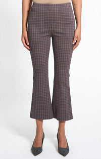 Theory Kick Knit Pants in palomino multi - women's pants
