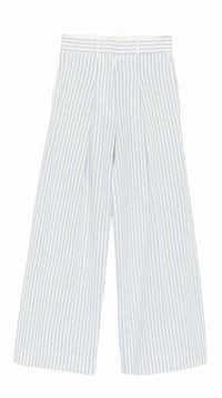 Forte Forte - Leno Weave Stripe Sartori Pants