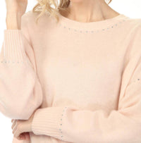 Joseph Ribkoff - Studded Cashmere Knit Sweater