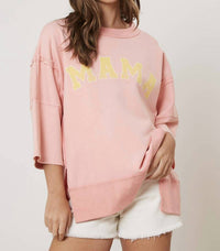 Peach Love - Mama Graphic Tee