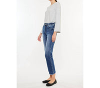 Kancan - High Rise Slim Straight Jean