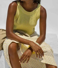Lilla P - Stripe Maxi Skirt