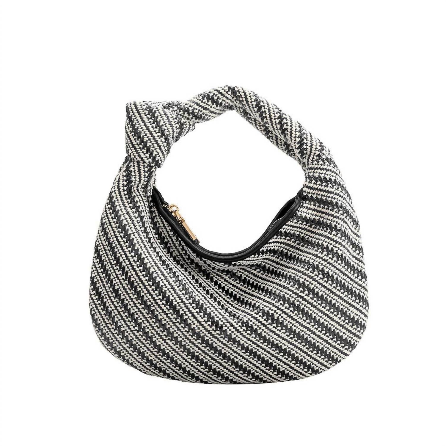 Melie Bianco - Women's Mini Brigitte Raffia Hobo Bag