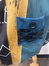 Lemon Grass - faux suede vest