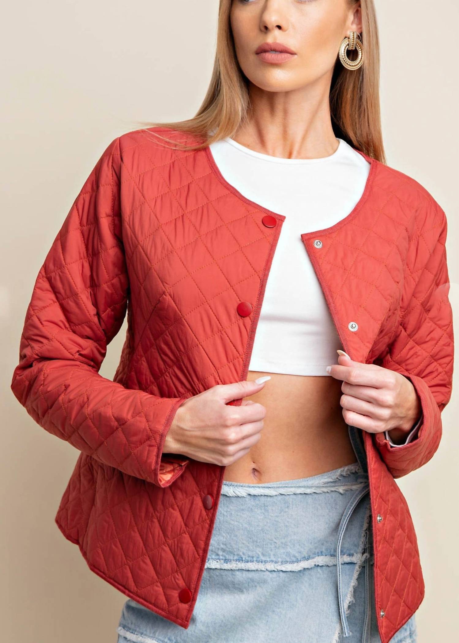Kori - Gia Quilted Liner Jacket
