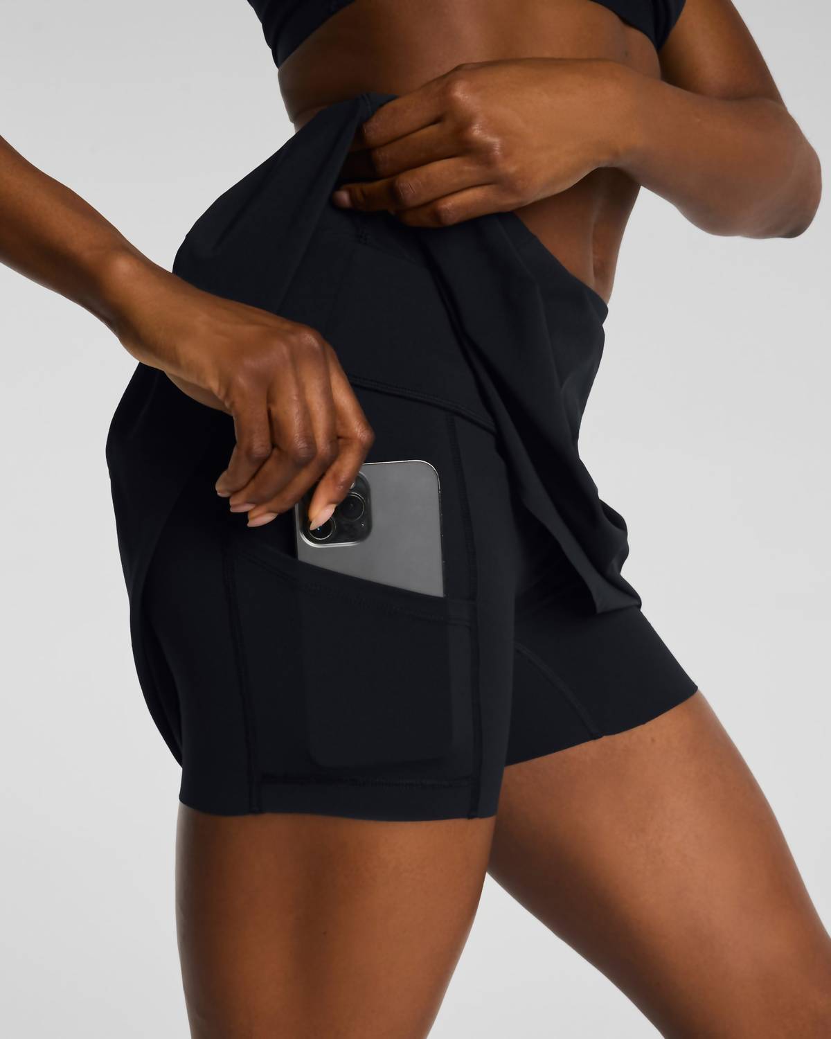 Spanx - Get Moving Pleated Skort - 16"