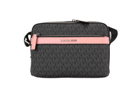 Michael Kors - Women's Cooper Signature Pvc Utility Crossbody Bag Small