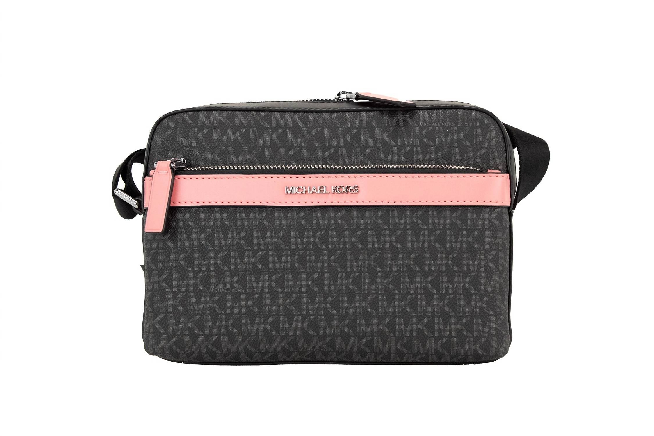 Michael Kors - Women's Cooper Signature Pvc Utility Crossbody Bag Small