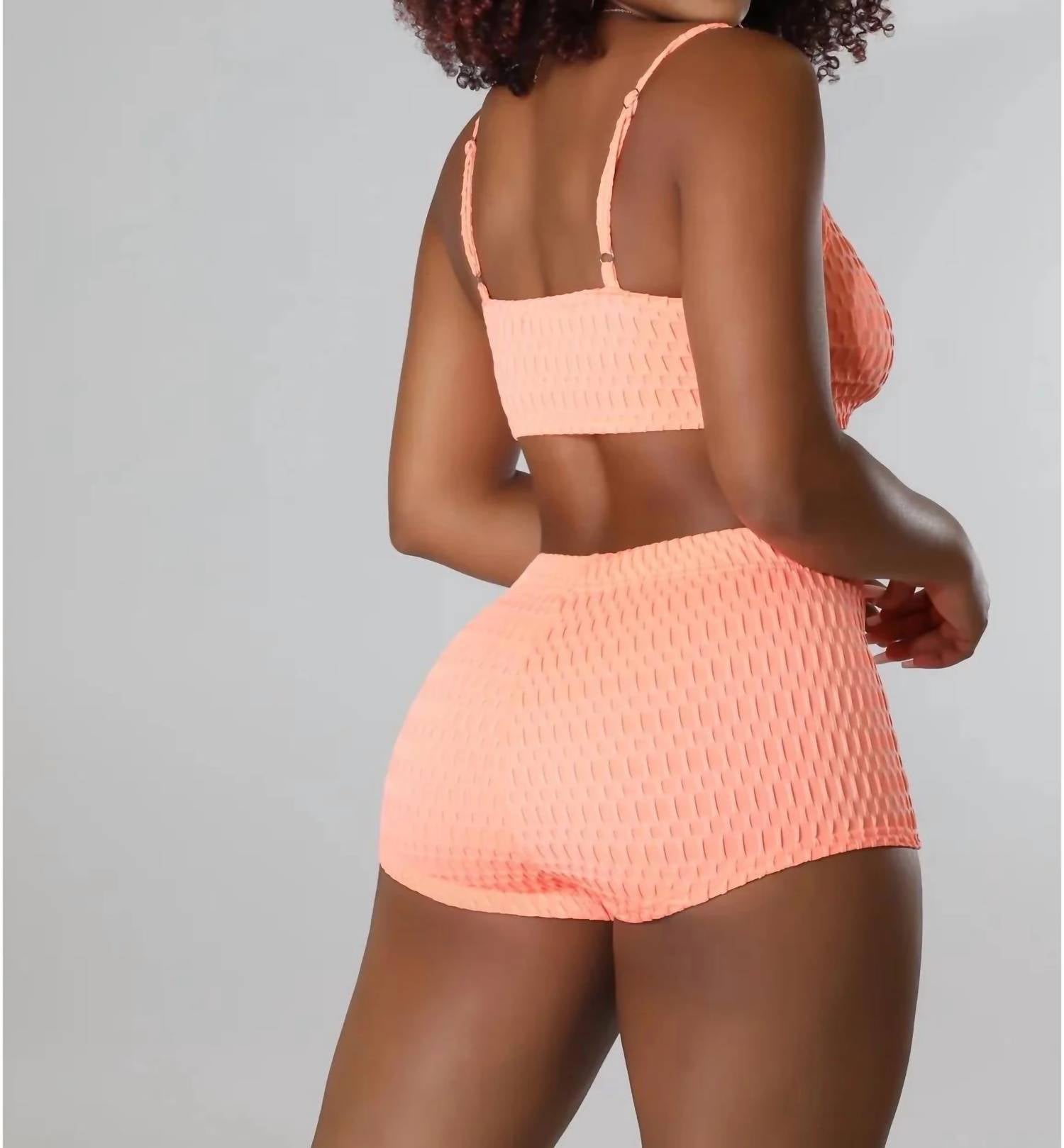 Hot & Delicious - Certified Hottie Stretchy Two Piece Lounge Short Set
