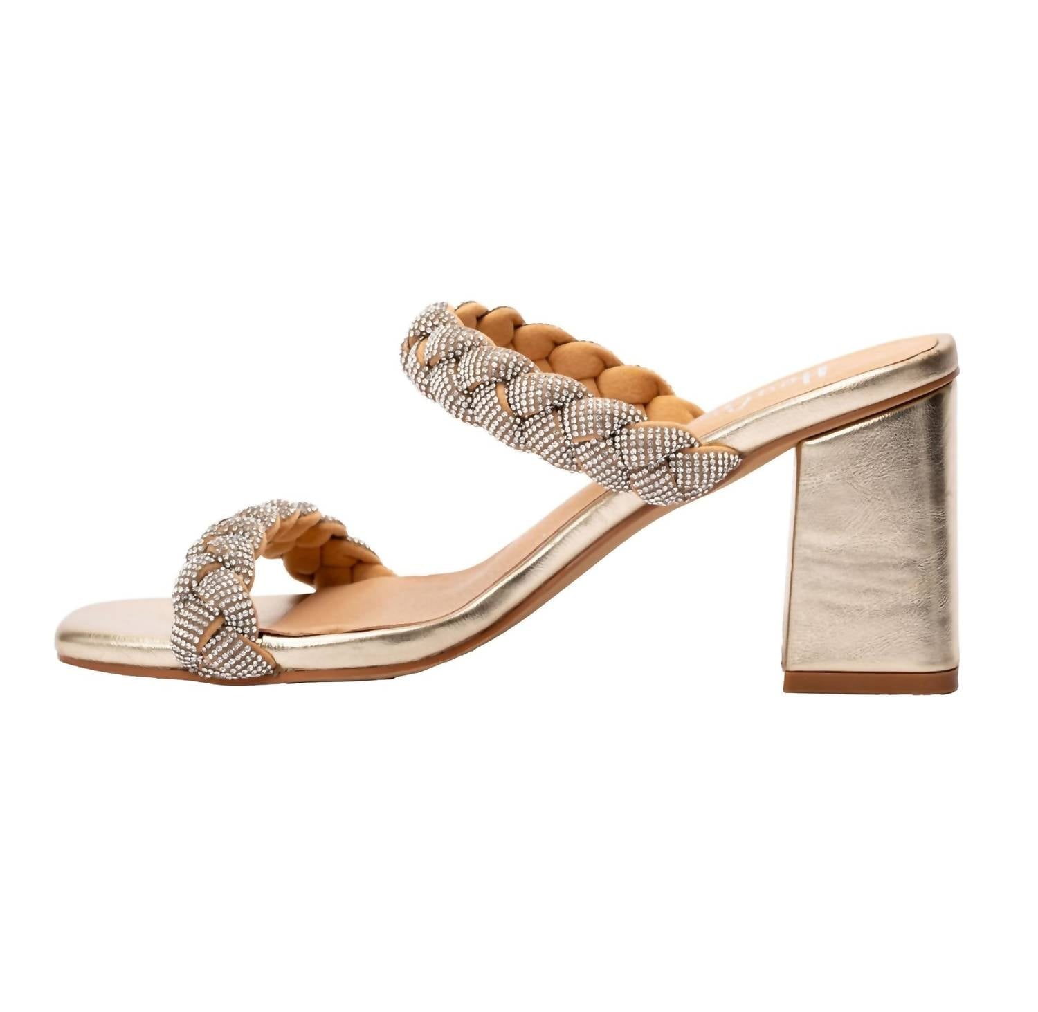 Hey Girl By Corkys - Women's French Kiss Square Heel Sandal