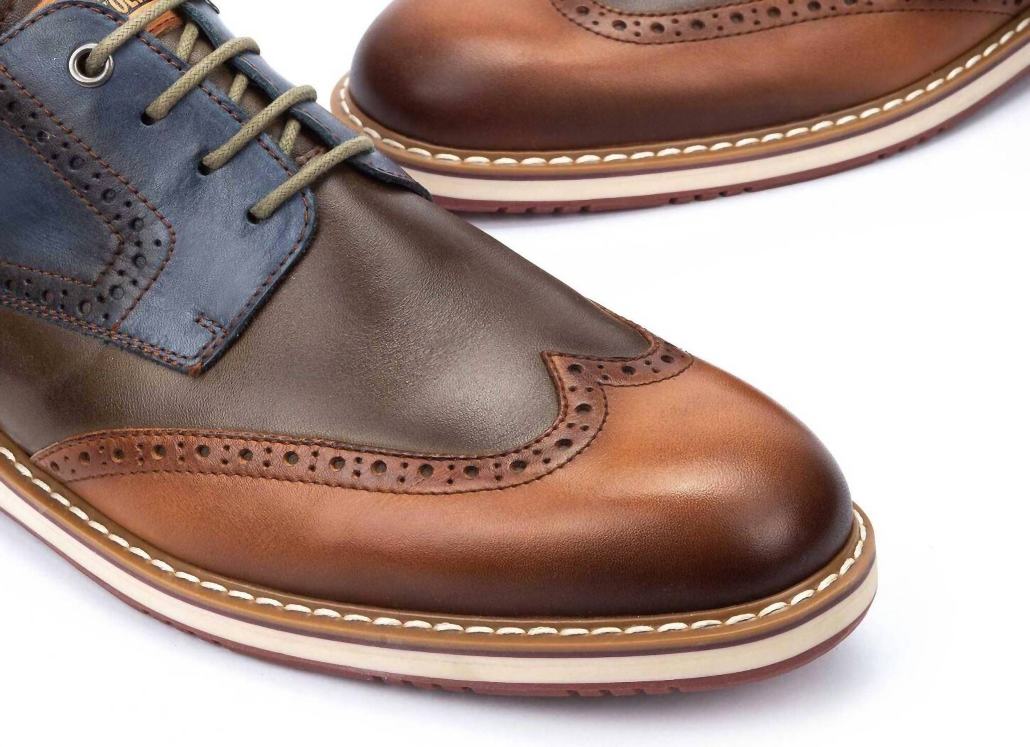 Pikolinos - Men's Avila Two-tone Lace-up Shoes