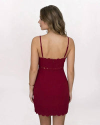 Rowan + Riot - Scallop Cutout Detail Dress