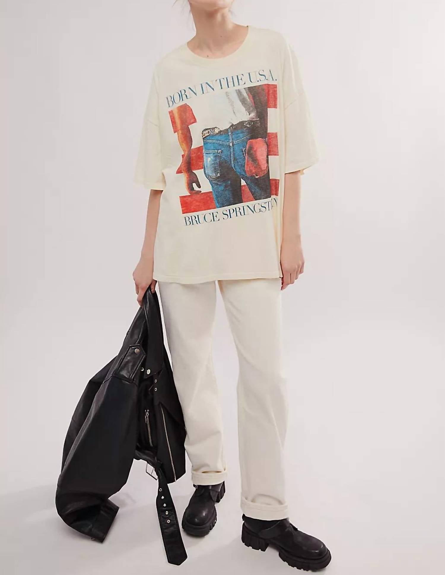 Daydreamer - Bruce Springsteen Born In The Usa Short Sleeve Tee
