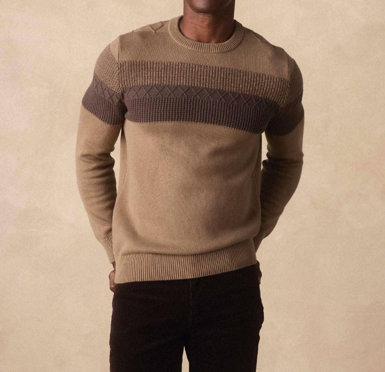 The Normal Brand - Men's Tom Stripe Crew Sweater