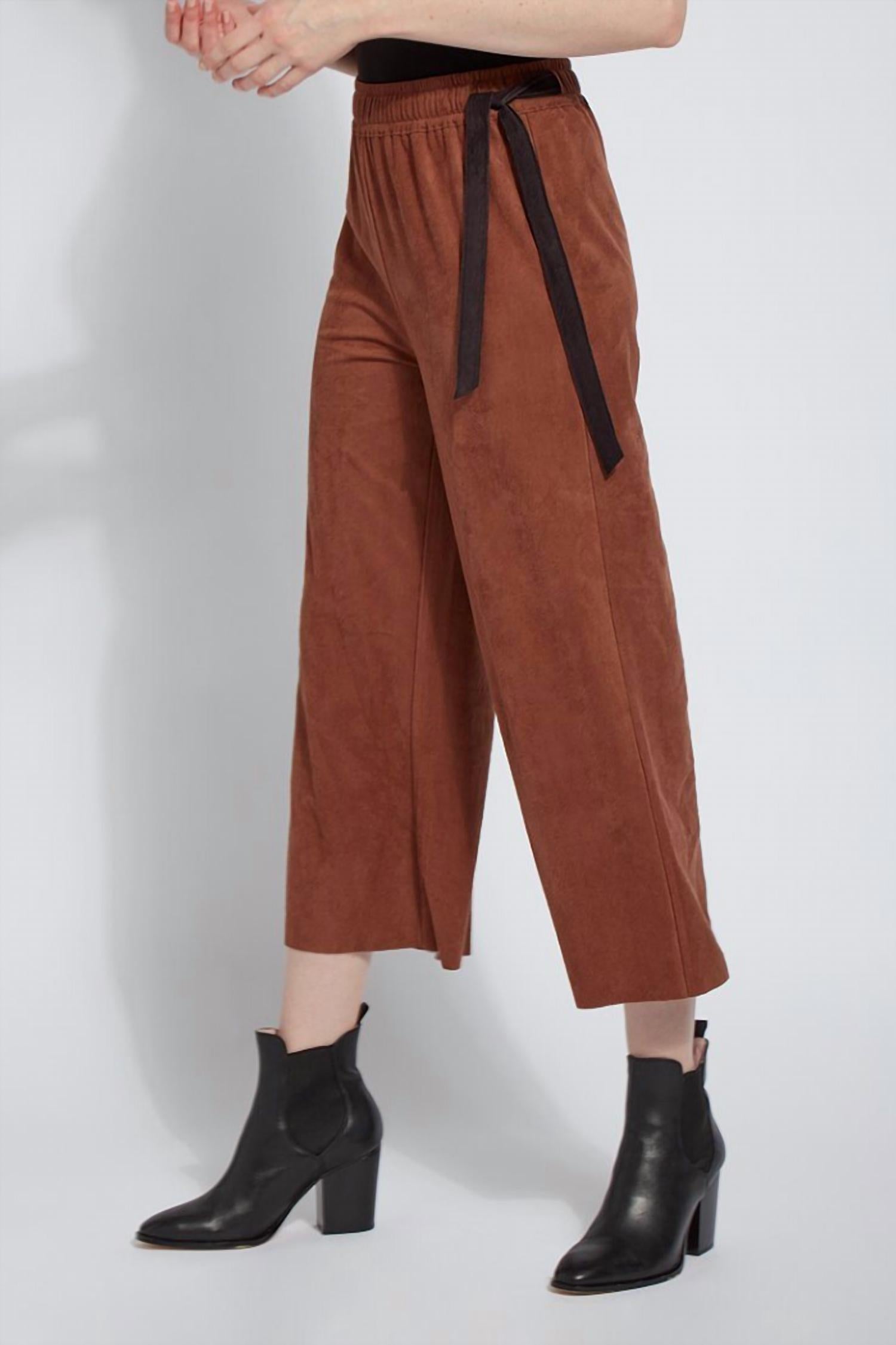 Lysse - Prize Gathered Waist Ankle Pants