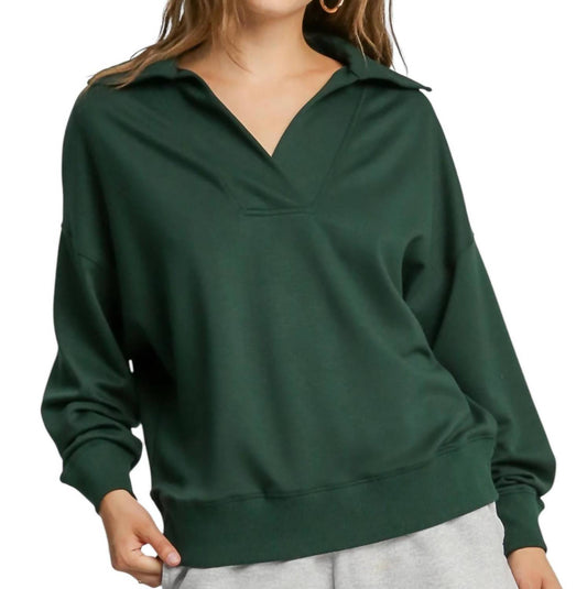 Umgee - Buttery Soft Long Sleeve Pullover