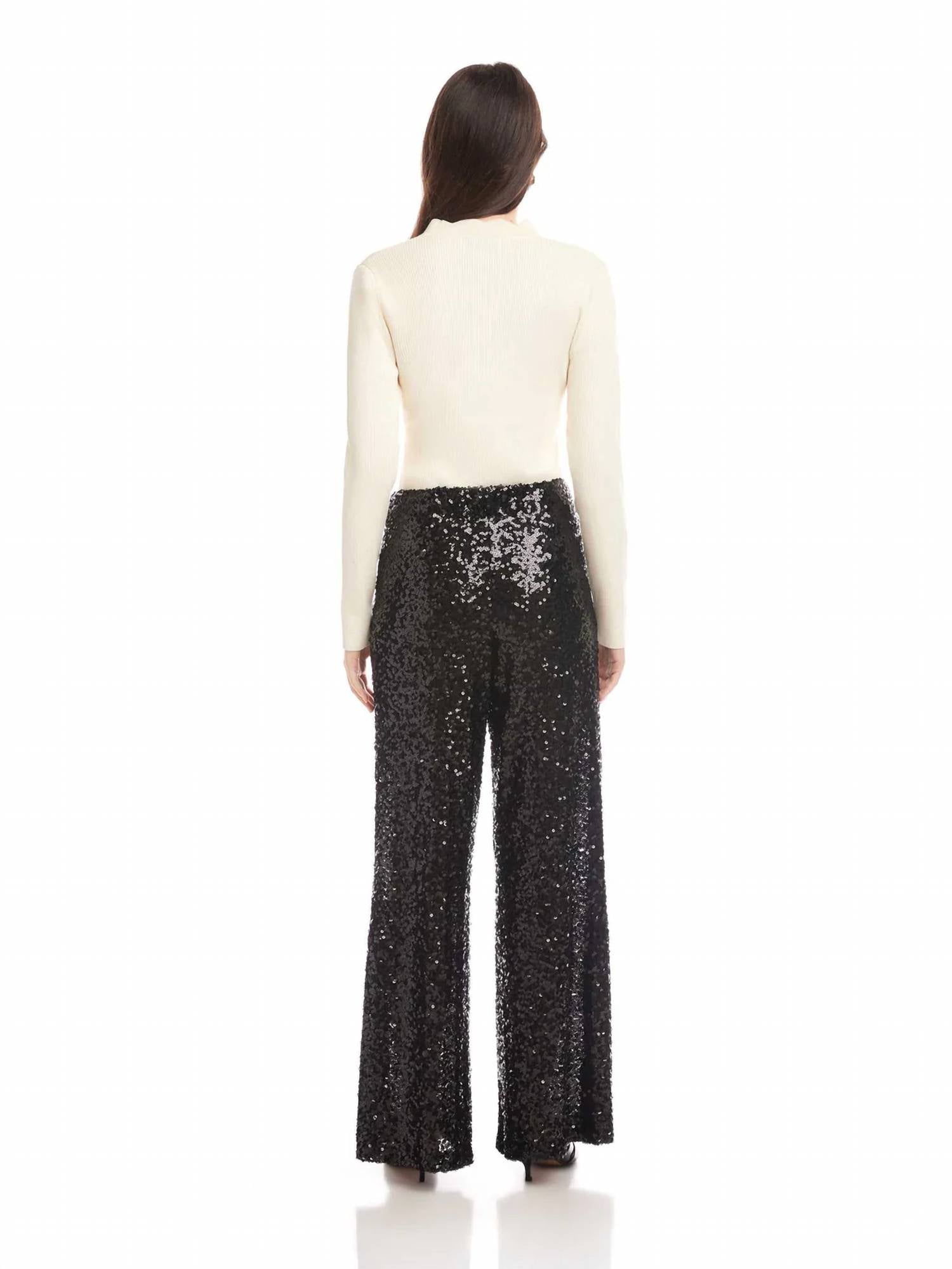 Fifteen Twenty - Lynette Sequin Trousers
