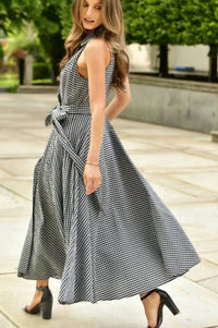 Lavender Brown - Zola Midi Dress