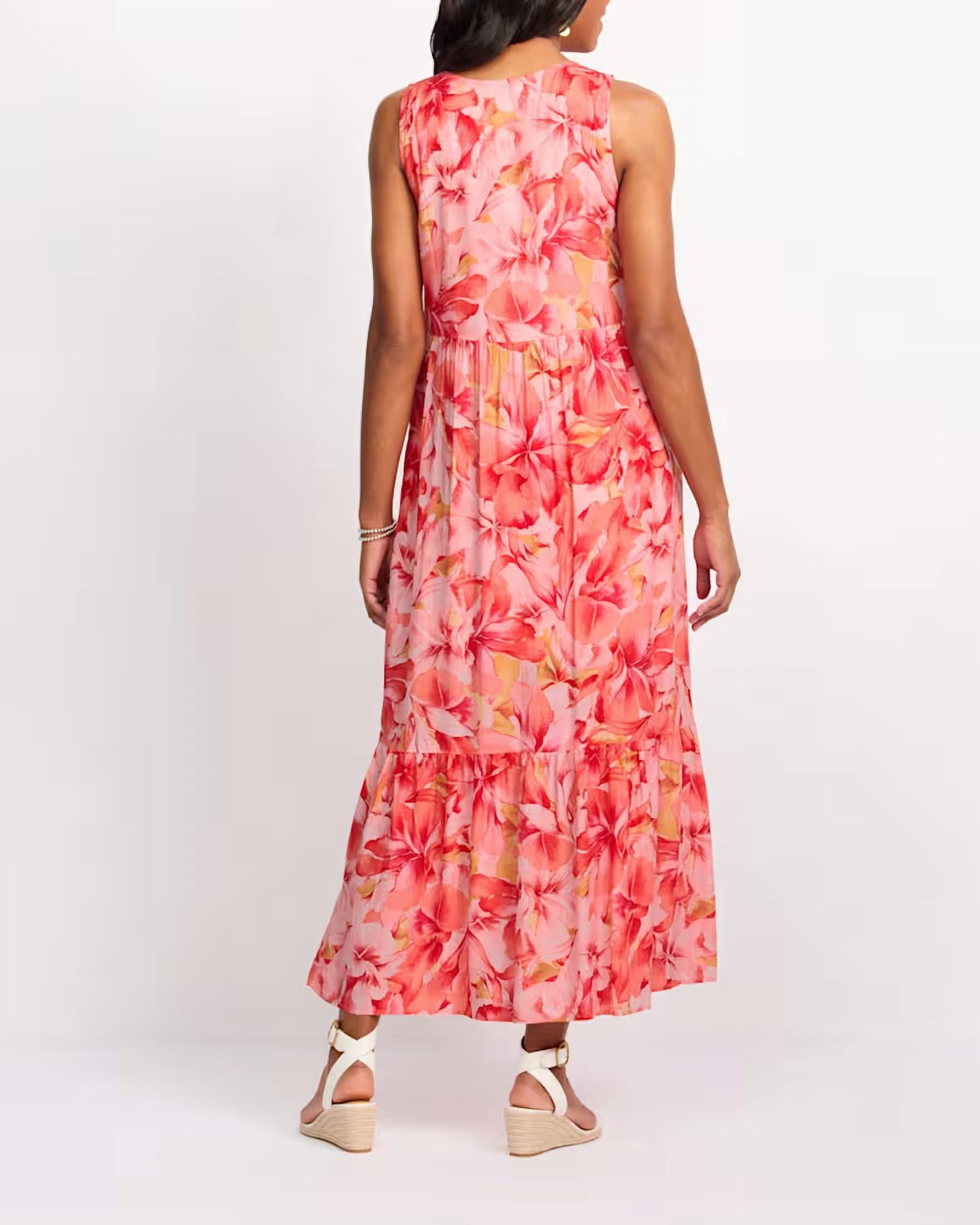 Tribal - Soleil Sleeve Maxi Dress