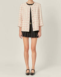 English Factory - Tweed Box Jacket