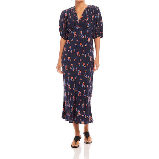 Karen Kane - Bias Puff Sleeve Dress