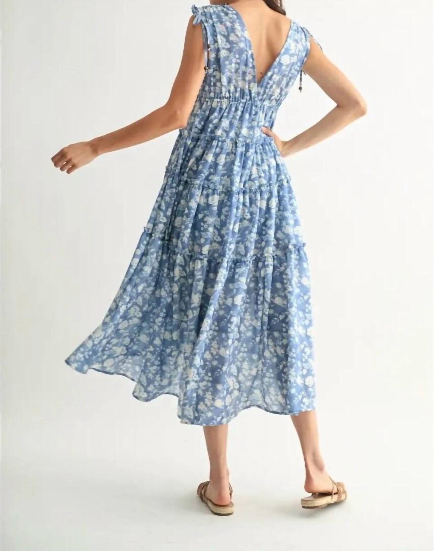 Camellia - Colorado Bell Midi Dress