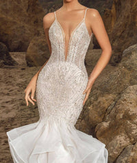 Kitty Chen Couture - Fallon Crystal Beaded Dress