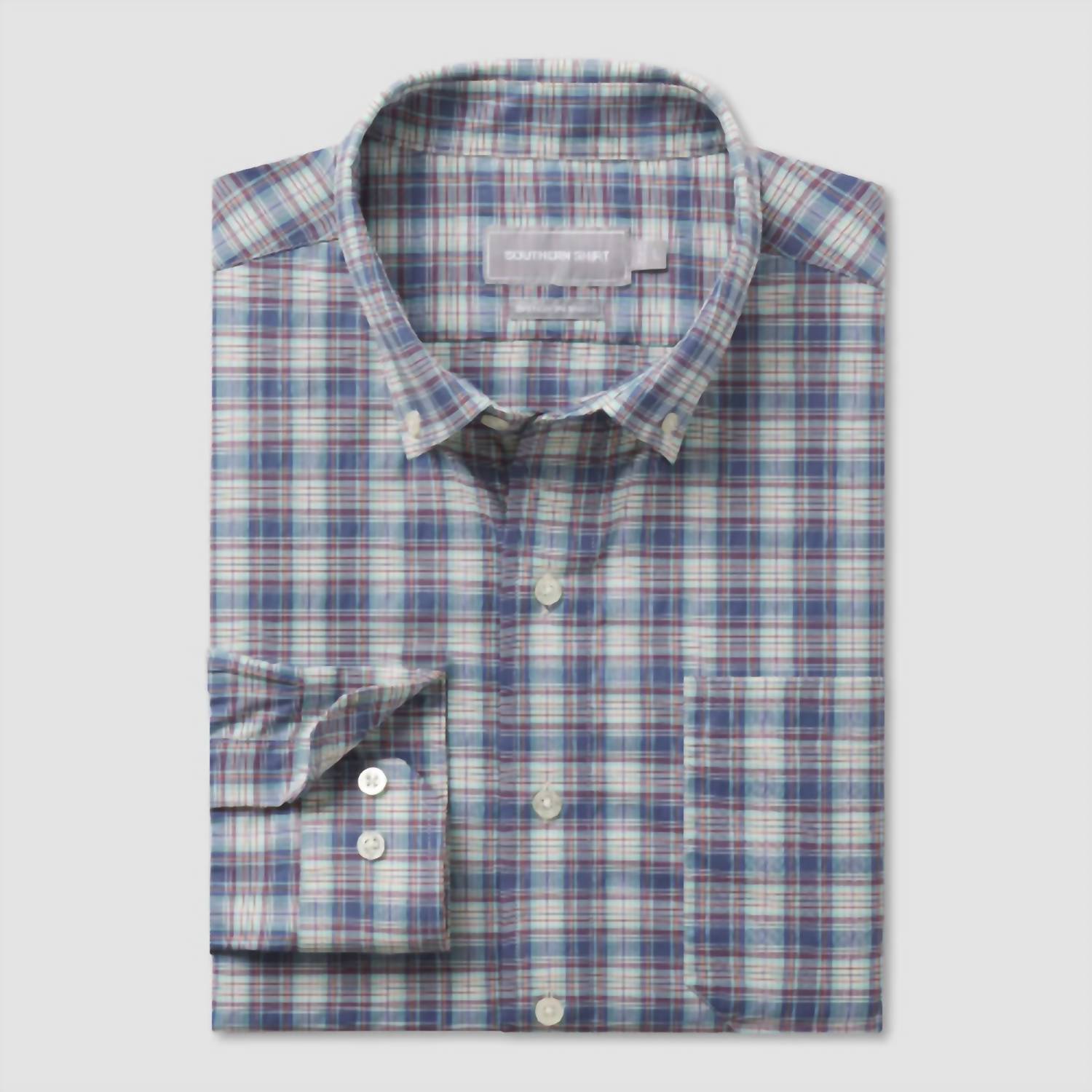 Southern Shirt Company - Edmonton Plaid Long Sleeve Shirt