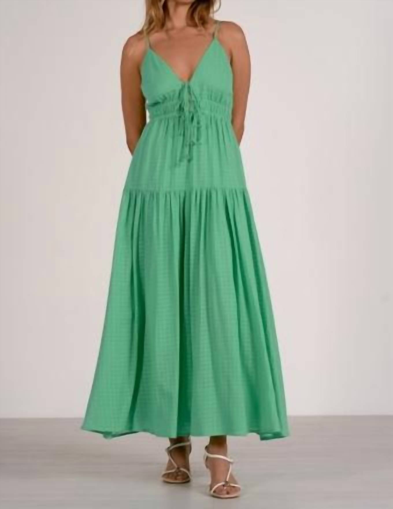Elan - Women's Spaghetti Strap Maxi Dress