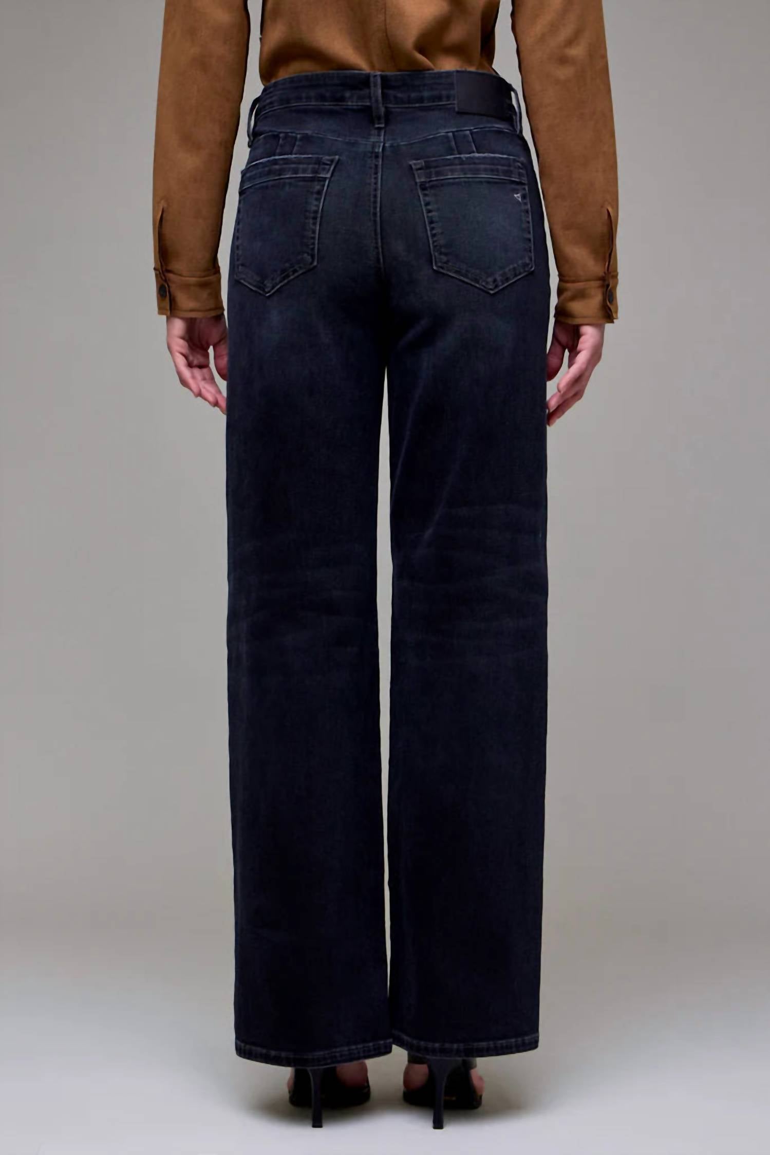 Hidden - Women's Logan Mid Rise Dad Jeans