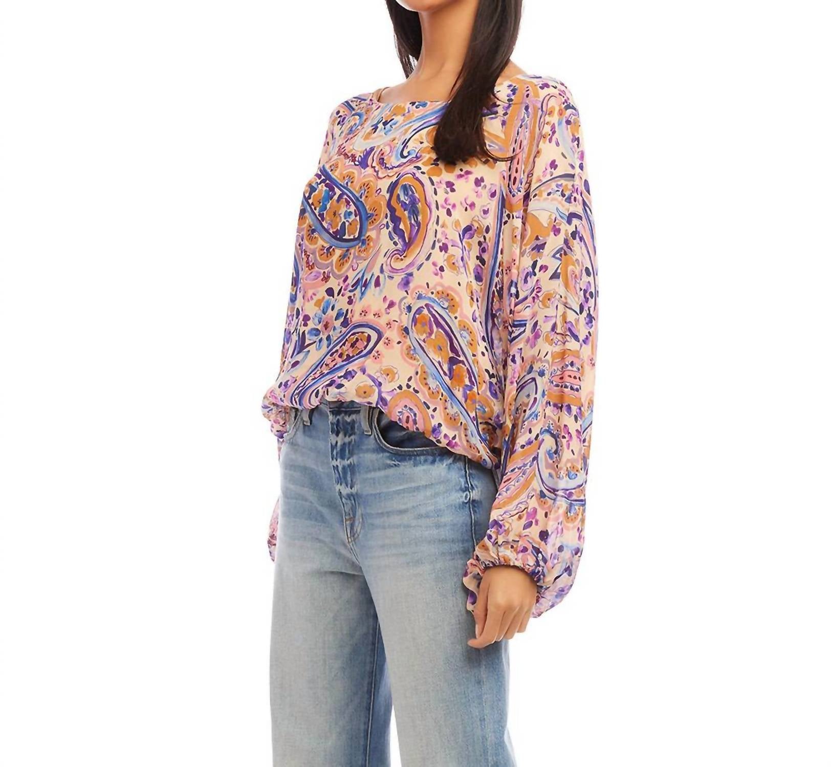 Women's Blouson Top