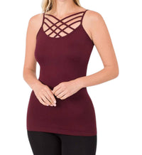 Zenana - Triple Criss-cross Camisole